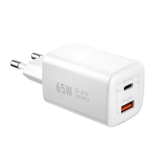 WIWU Carregador PD+USB 3.1A 65W