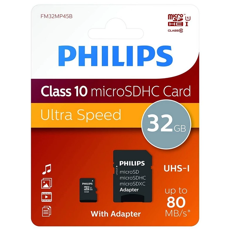 Cartão microSD Philips Class10 com adaptador para SD - Image 4