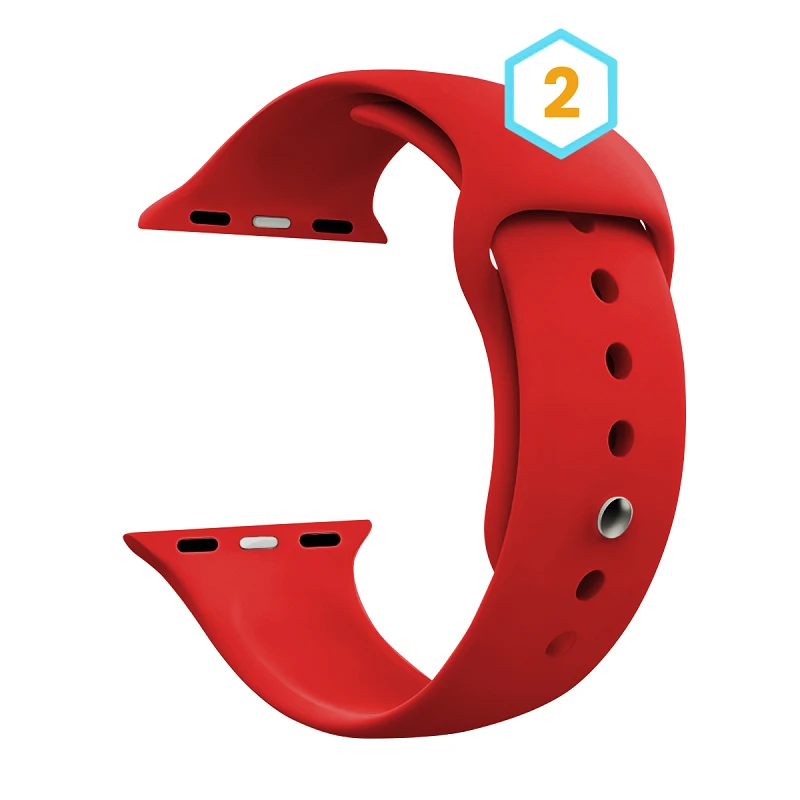 Bracelete de Silicone Apple Watch 38-40-41mm - Image 8