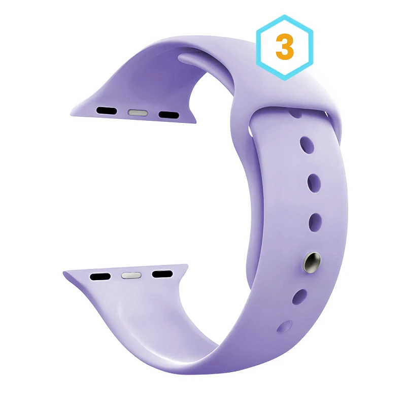 Bracelete de Silicone Apple Watch 38-40-41mm - Image 7