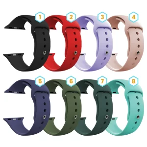 Bracelete de Silicone Apple Watch 38-40-41mm