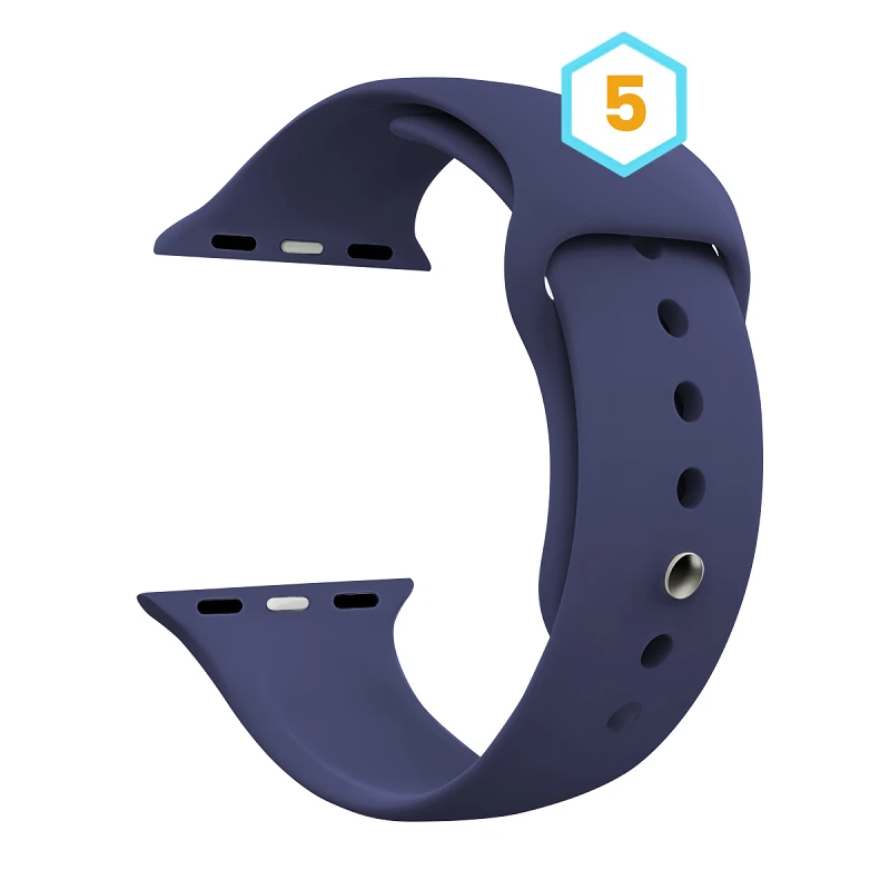 Bracelete de Silicone Apple Watch 38-40-41mm - Image 5