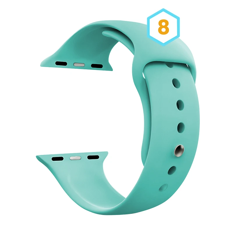Bracelete de Silicone Apple Watch 38-40-41mm - Image 3