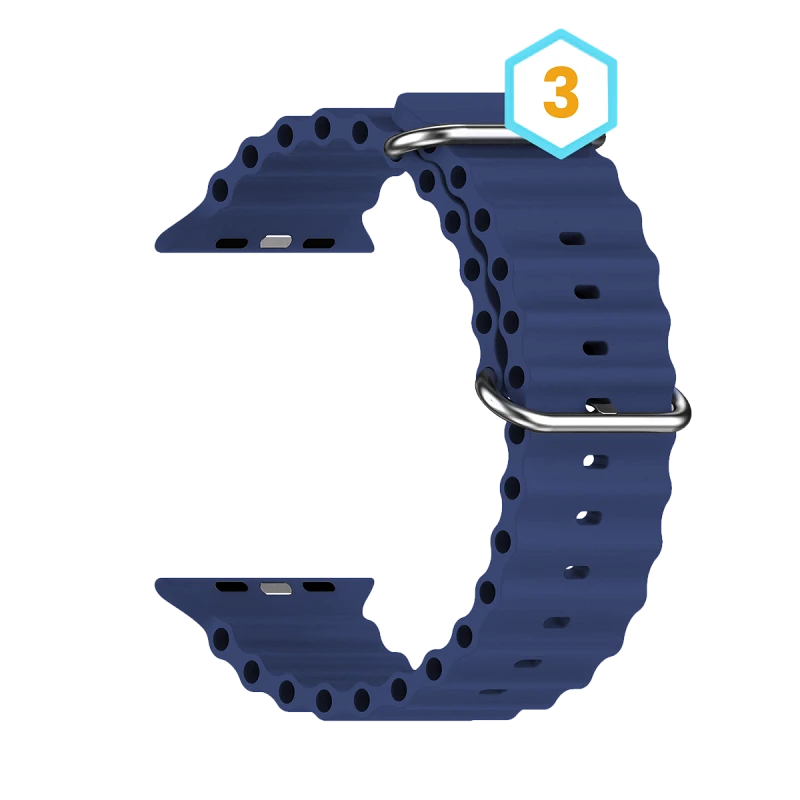 Bracelete de Silicone Apple Watch 42/44/45/49 mm - Image 9