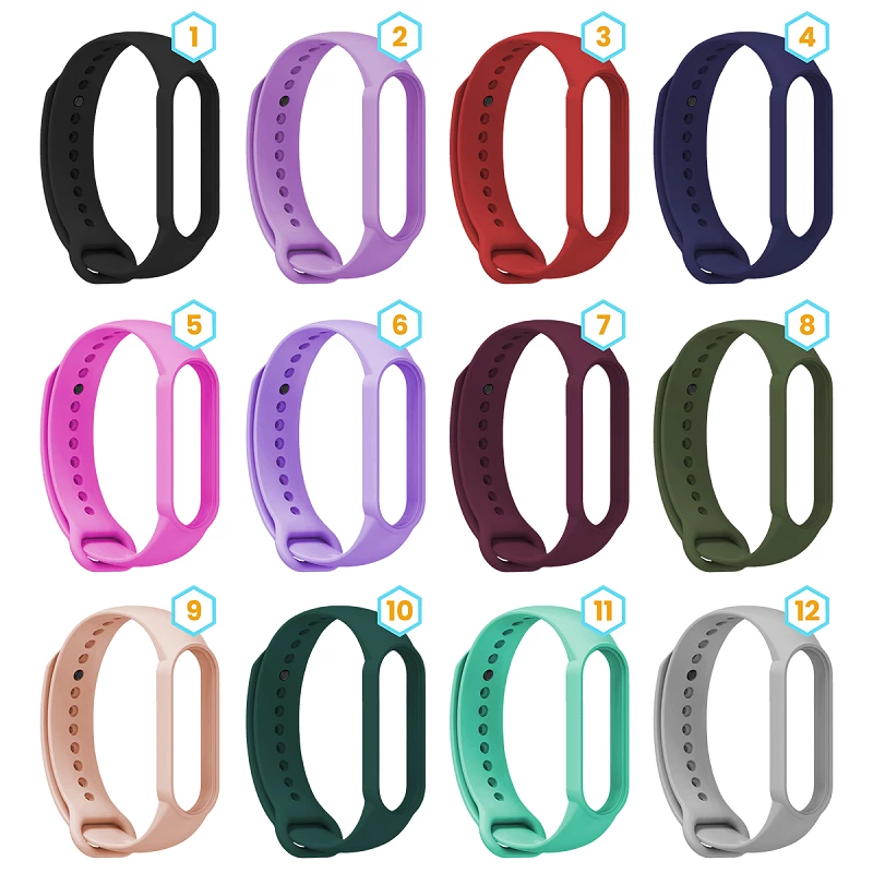 Bracelete de Silicone Xiaomi Mi Band 5/6
