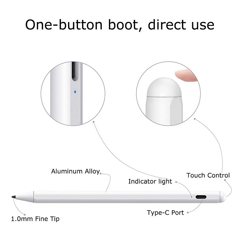 Lápis Táctil Stylus 2 Gen com Alta-Precisão - Image 2