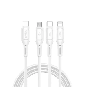 Wiwu Cabo de cabo Tipo-C a 3EN1 60w