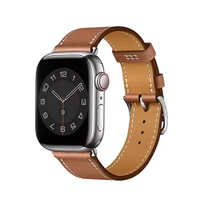 WIWU Correia Pele Apple Watch 38/40/41 mm Marron