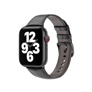 WIWU Correia PELE para Apple Watch 38/40/41 mm Preta